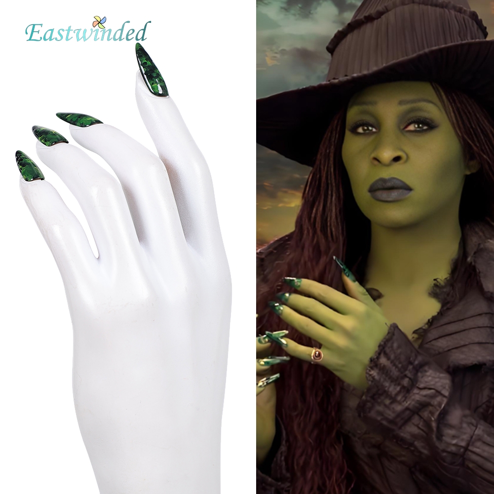Women Accessories Gift Set - Movie Wicked 2 Elphaba Cosplay Fake
