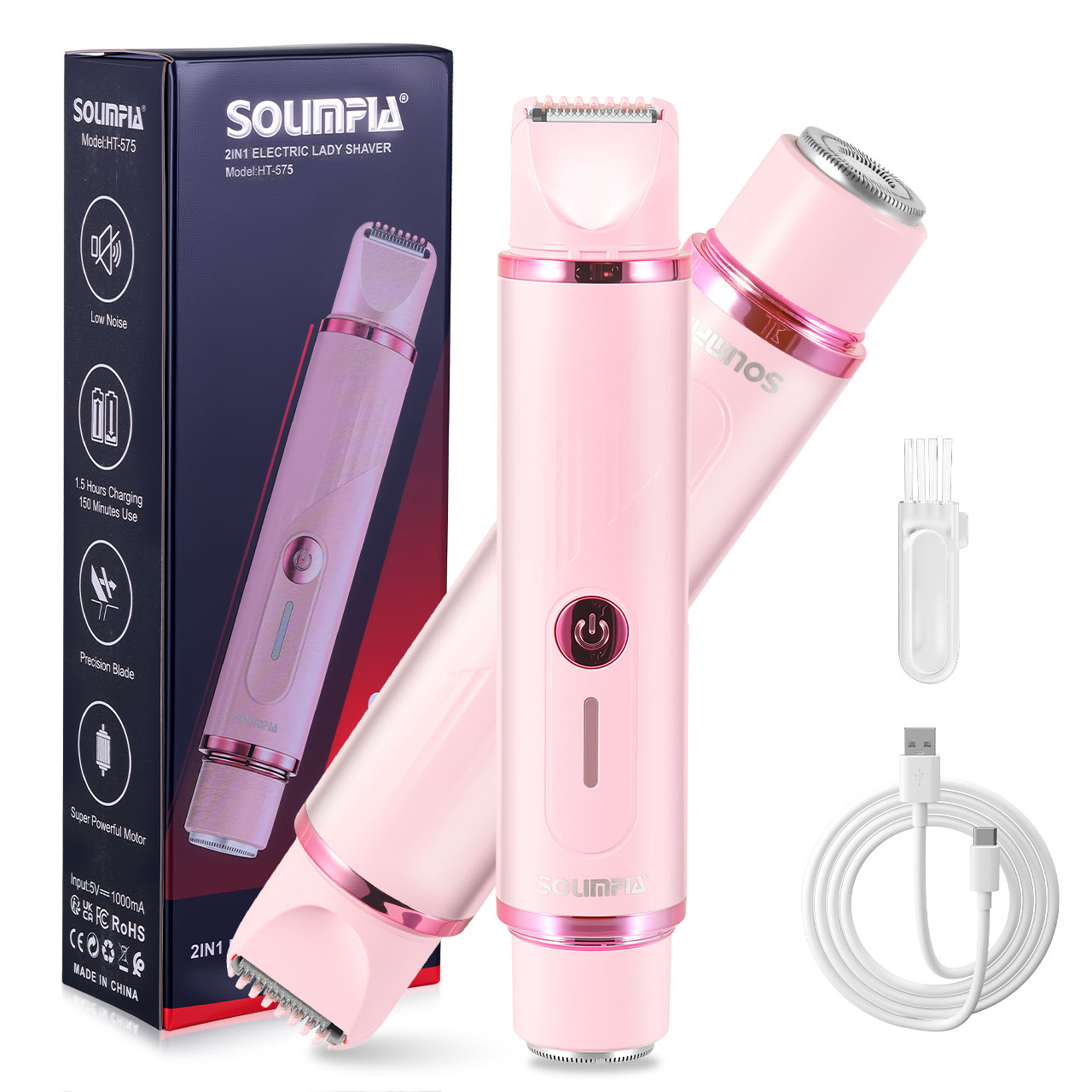 Women Accessories Clearance - Solimpia Electric Hair Remover for Woman