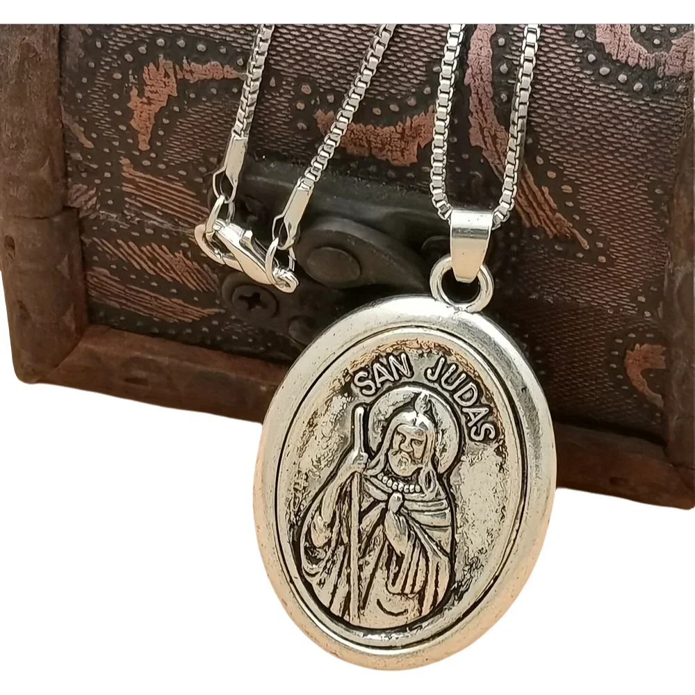 1Pc San Judas Tadeo Ruega Por  - Women Juda Accessories บทวิจารณ์และราคา
