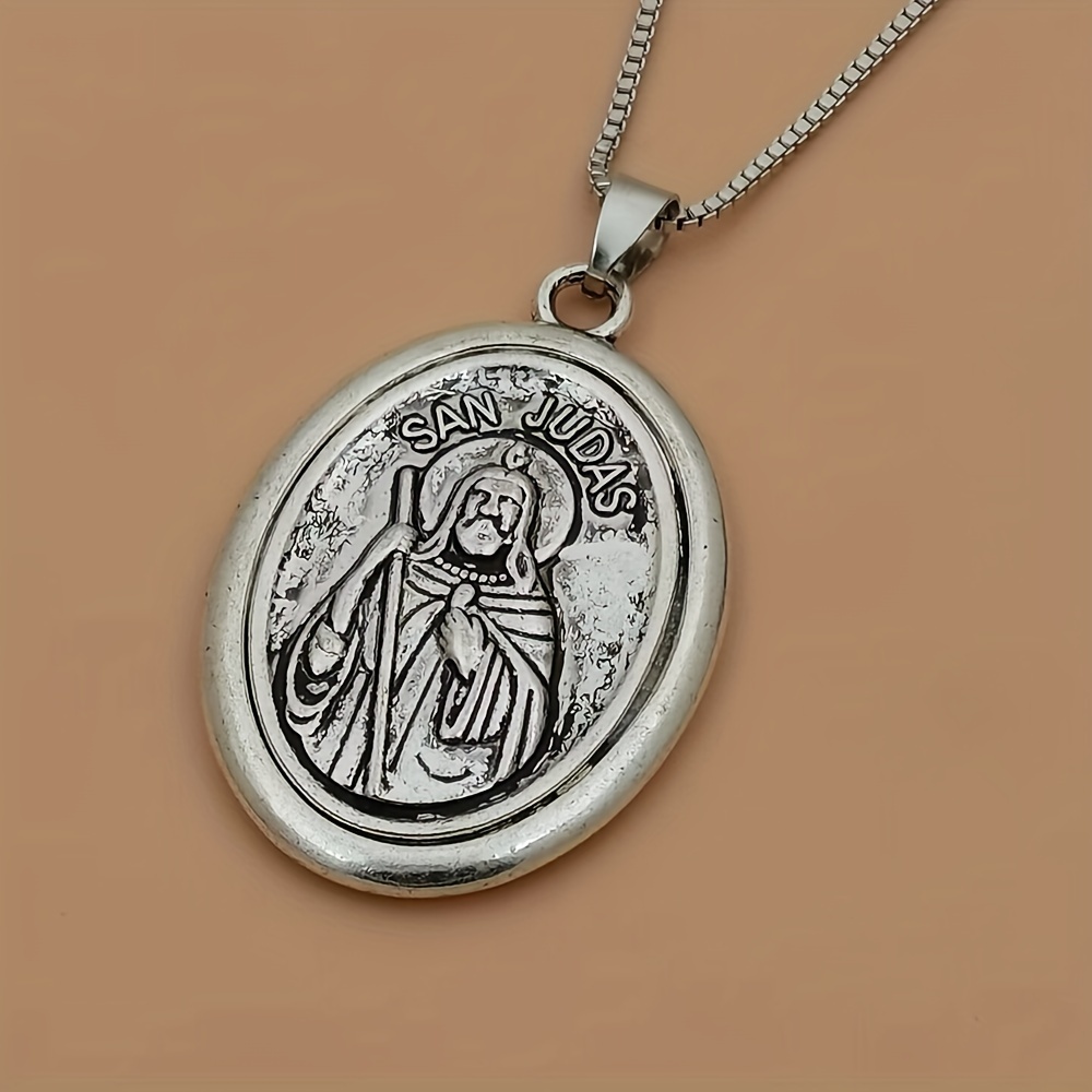 1Pc San Judas Tadeo Ruega Por  - Women Juda Accessories บทวิจารณ์และราคา