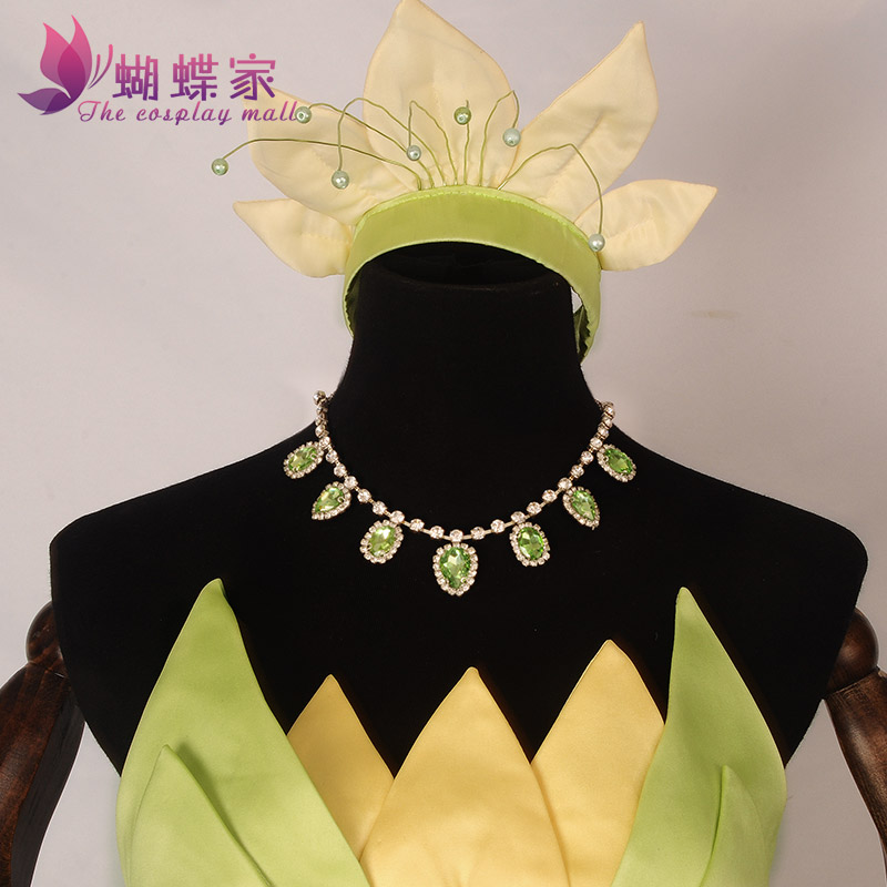 Princess Tiana Dress Cosplay C - Women'S Formal Accessories บทวิจารณ์และราคา