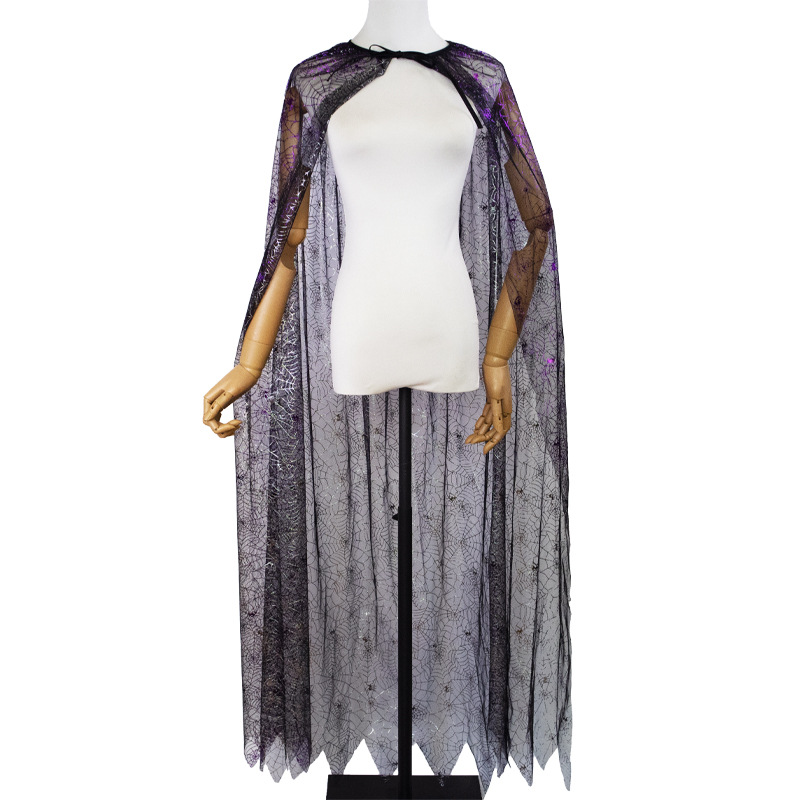 Unisex Halloween Sparkly Shawl - Women'S Accessories Clothing บทวิจารณ์และราคา