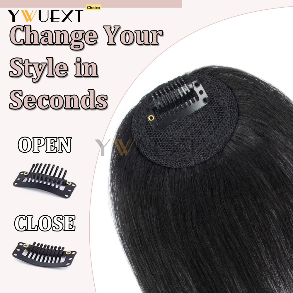 Clip In Human Hair Bangs Strai - Women Accessories Clearance บทวิจารณ์และราคา