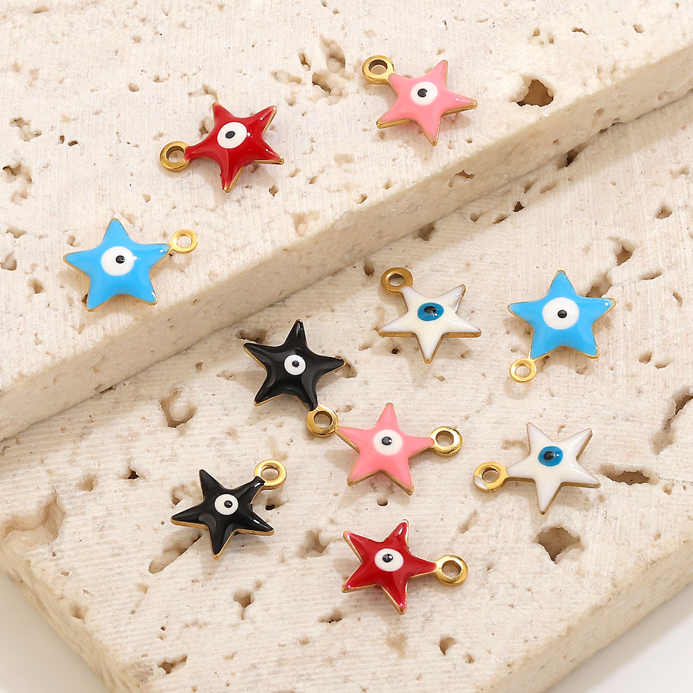 20pcs Stainless Steel Enamel S - Evil Eye Bracelet บทวิจารณ์และราคา