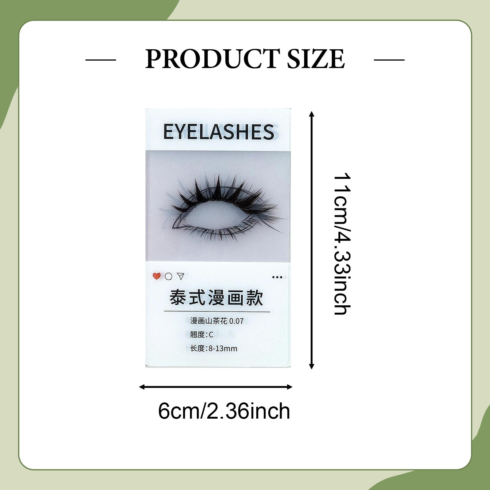 14Pcs Eyelash Effect Cards Eye - Women Accessories Store บทวิจารณ์และราคา