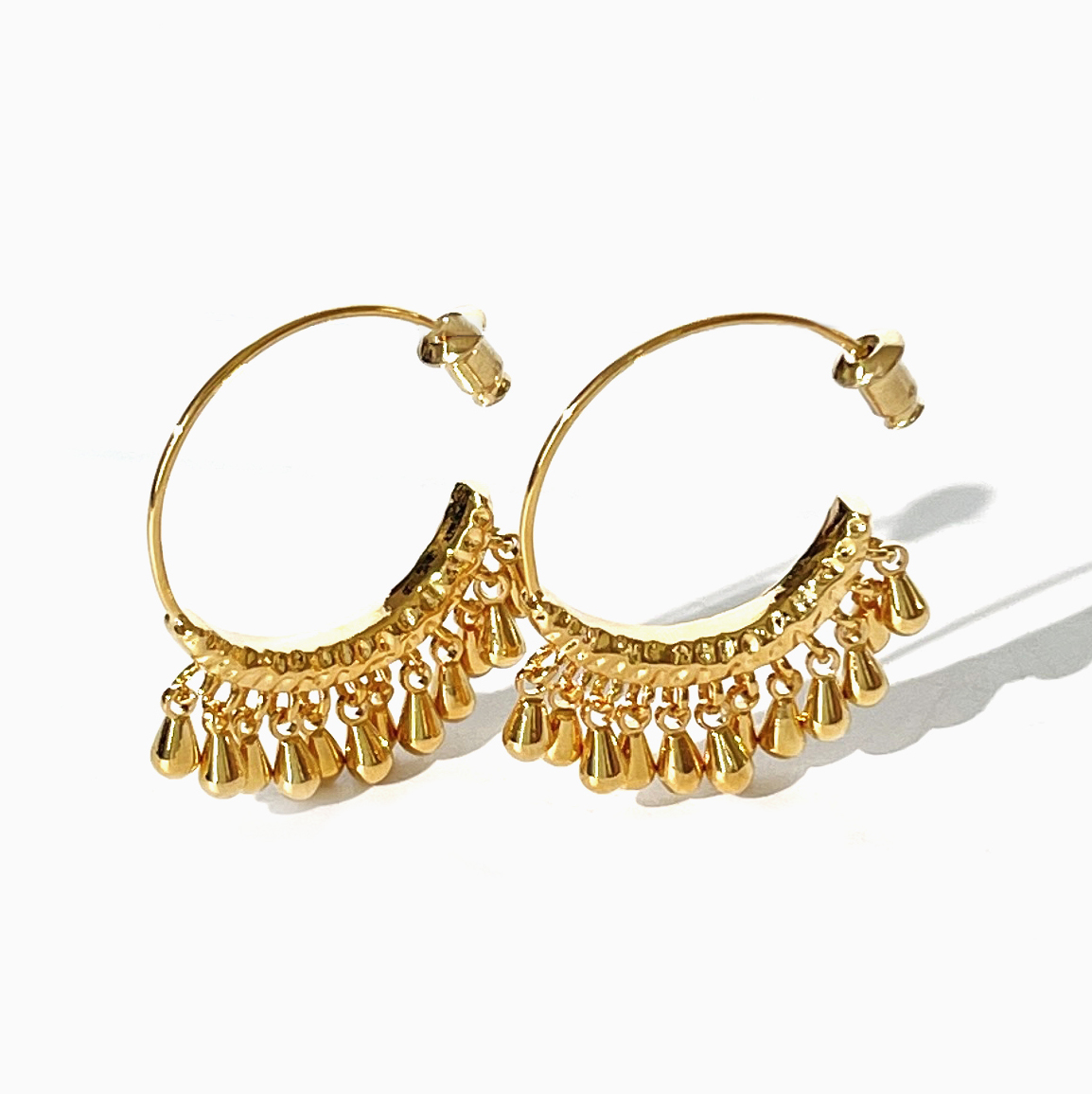 Peri'sbox Gold Silver Plated B - Tassel Earrings Boho บทวิจารณ์และราคา