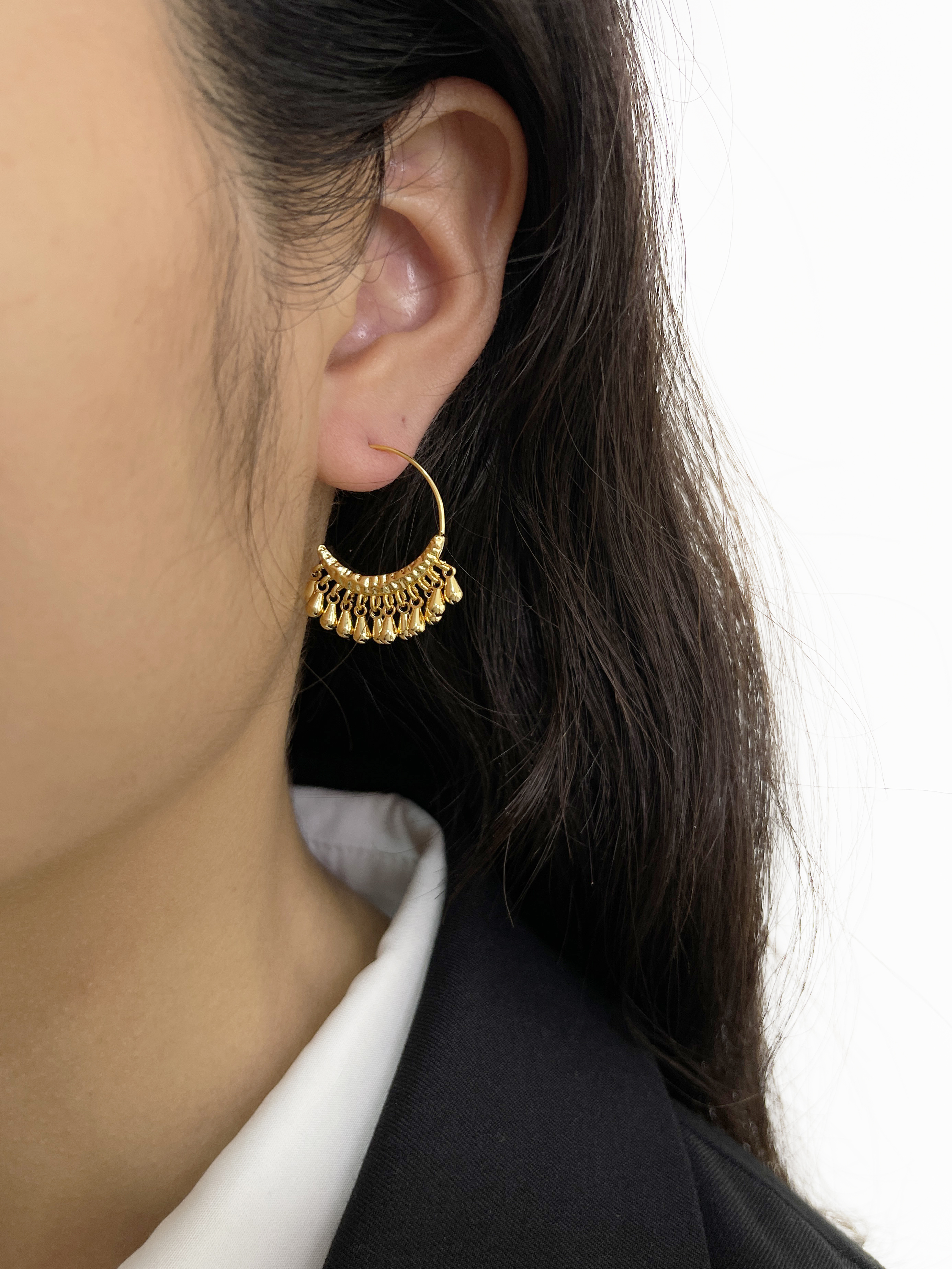 Peri'sbox Gold Silver Plated B - Tassel Earrings Boho บทวิจารณ์และราคา