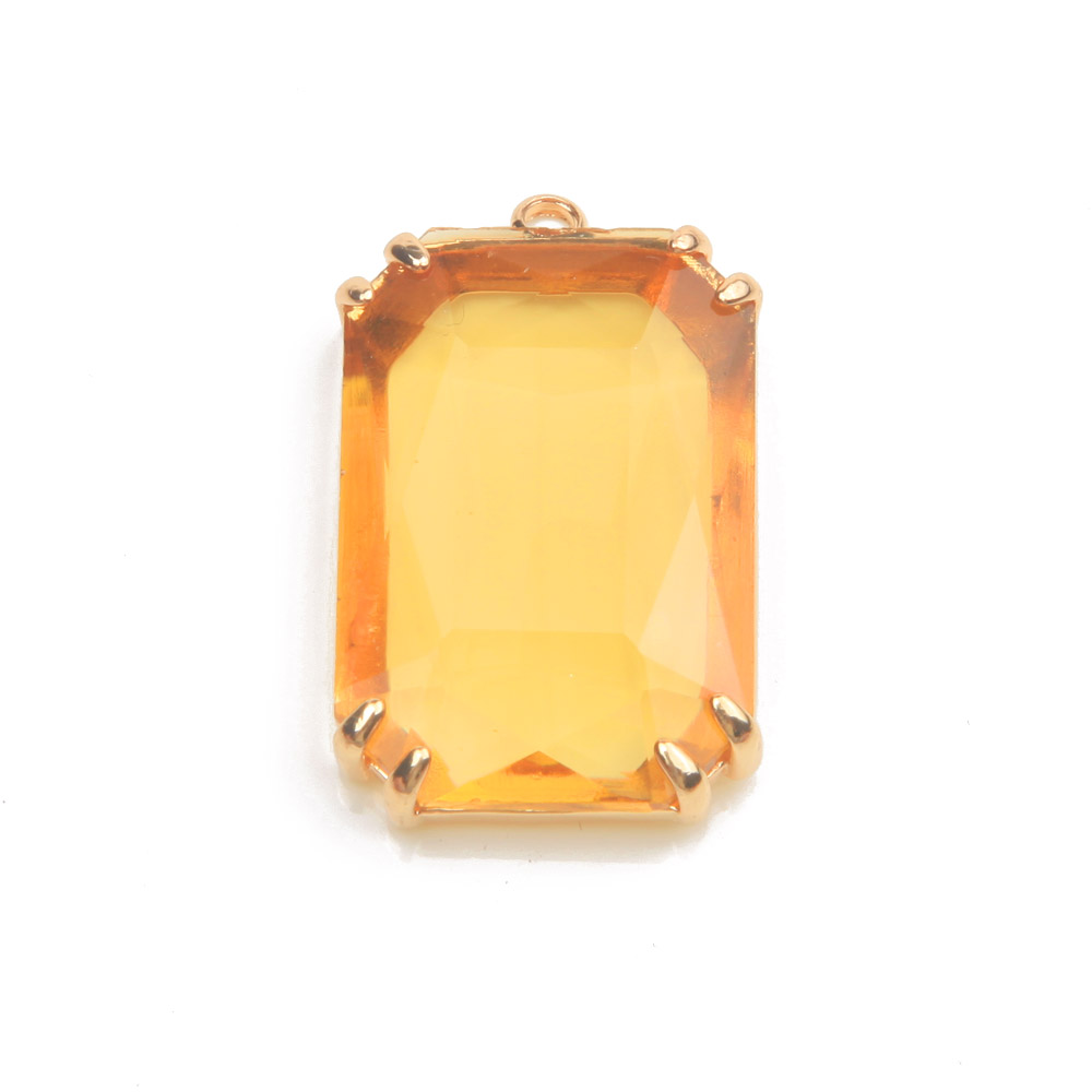 4PCS Dainty rectangle Faceted  - Charm Necklace Dainty บทวิจารณ์และราคา