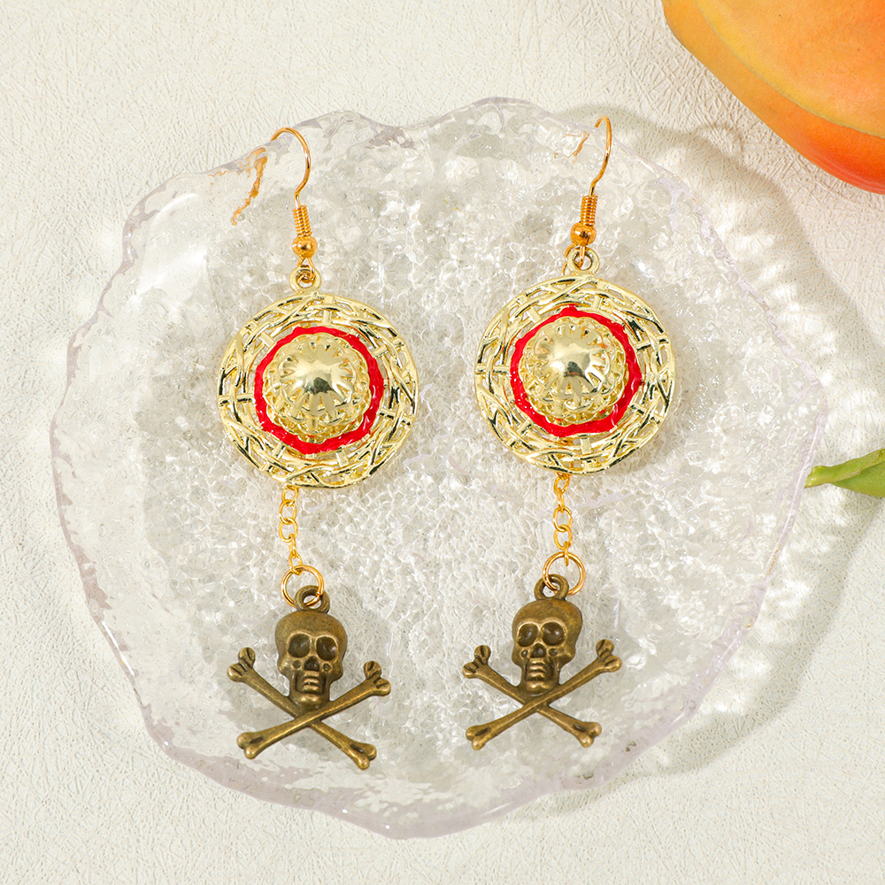 One Piece Luffy Anime Skull Da - Women Accessories Dropshipping บทวิจารณ์และราคา