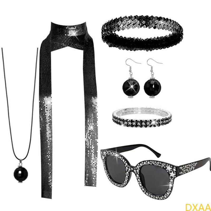 DXAA 60s 70s 80s Disco Accesso - Women'S Accessories In The 60S บทวิจารณ์และราคา
