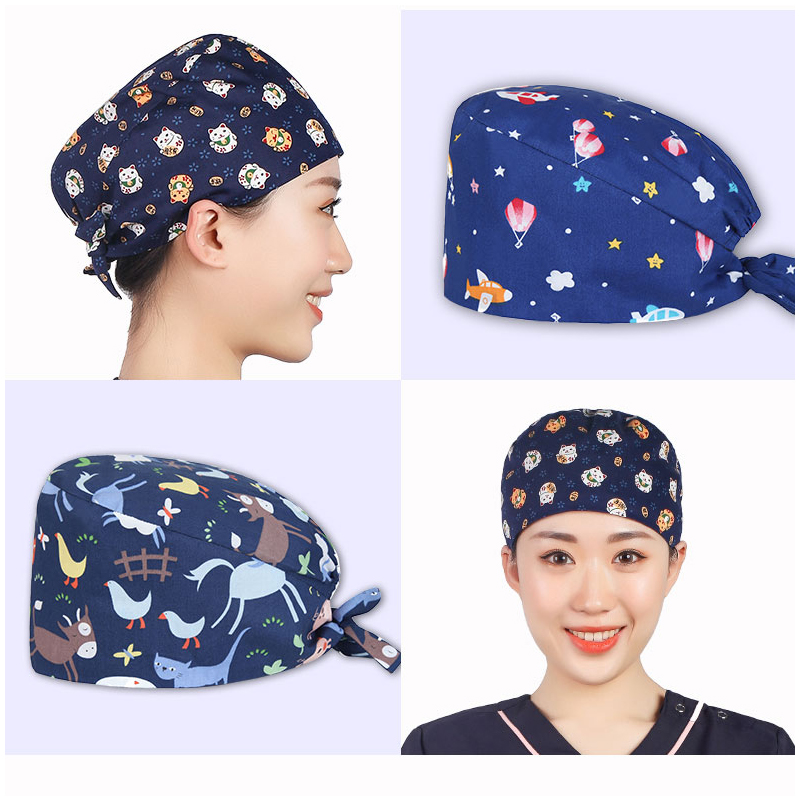 Clearance Pattern Scrub Cap Ti - Women Accessories Clearance บทวิจารณ์และราคา