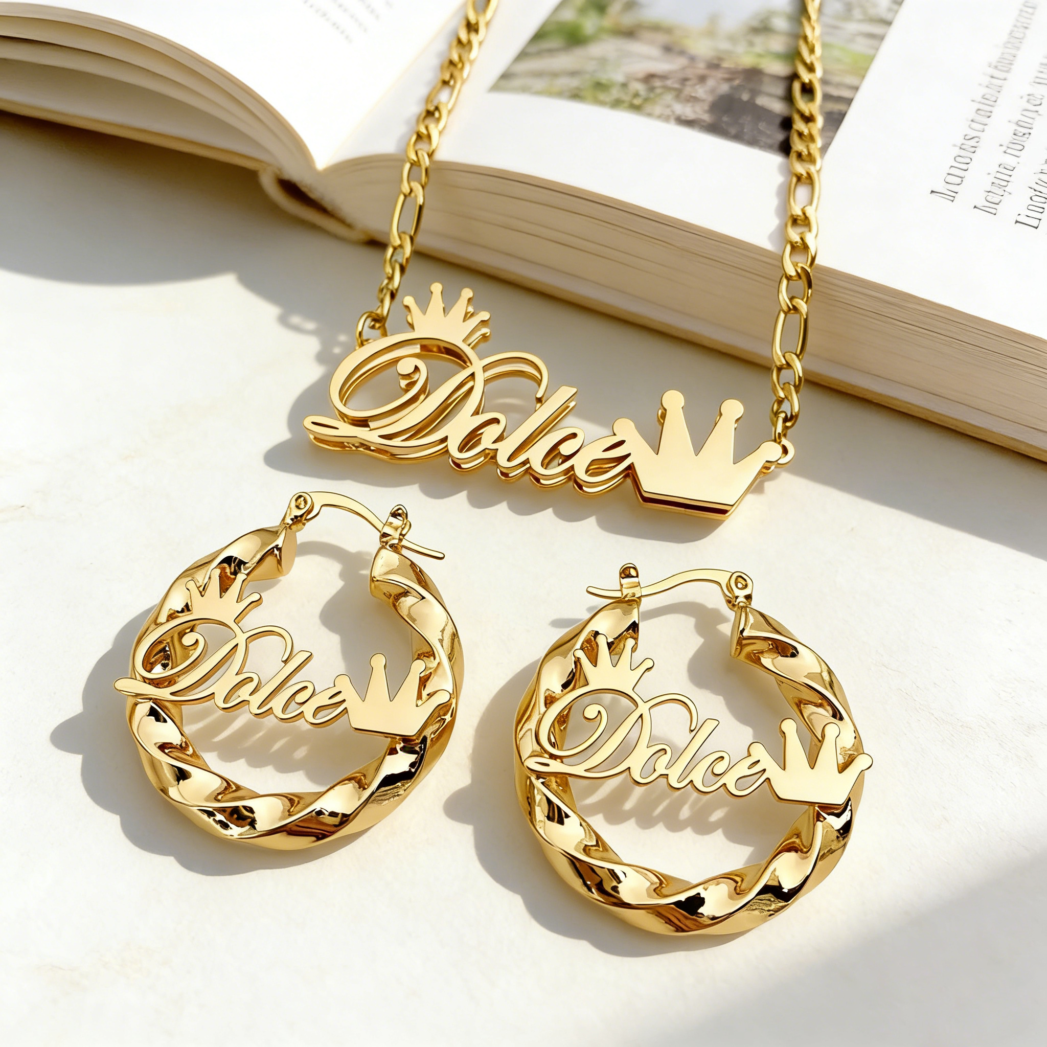 DUOYING Custom Name Jewelry Se - Women Accessories Gift Set บทวิจารณ์และราคา