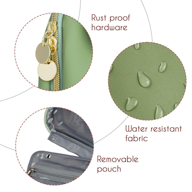 Waterproof Toiletry Bag Hangin - Women Accessories List บทวิจารณ์และราคา