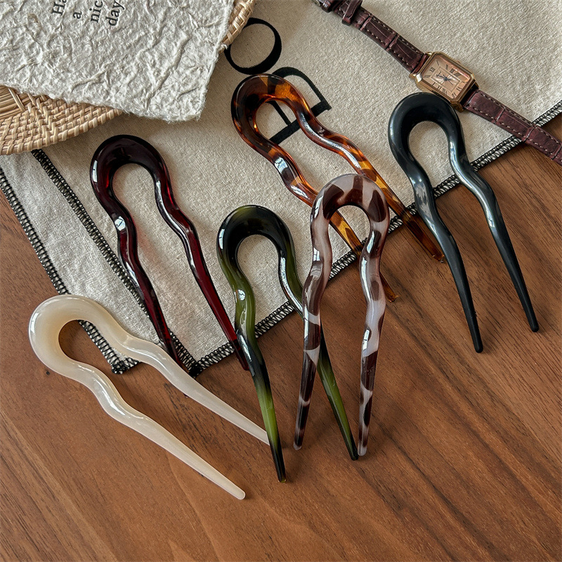 U-Shaped Hair Fork Fashion Tor - Women'S Formal Accessories บทวิจารณ์และราคา