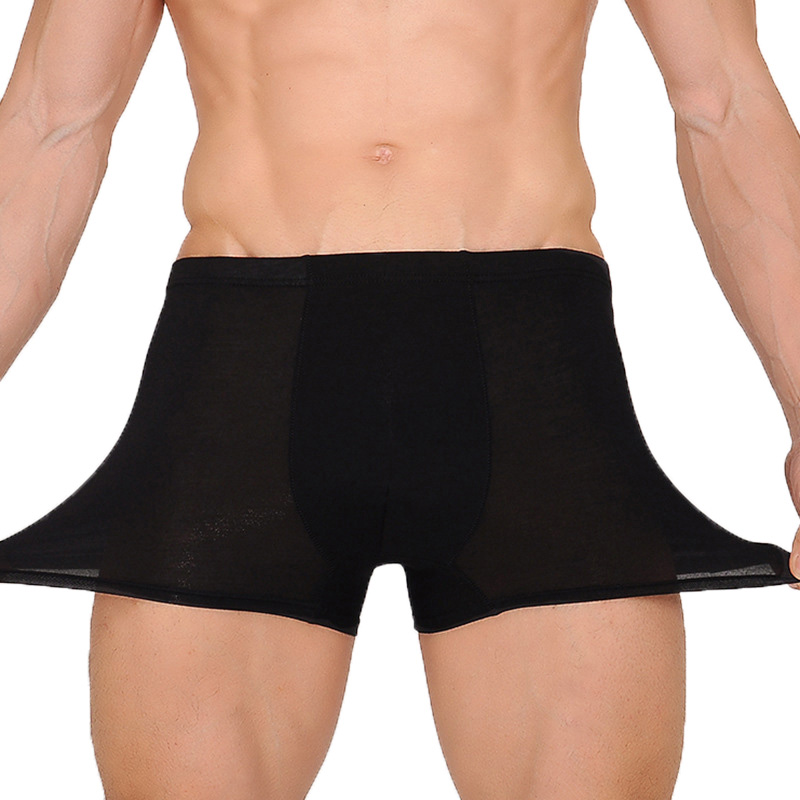 Men Breathable Boxer Bamboo Un - Women Accessories Store บทวิจารณ์และราคา