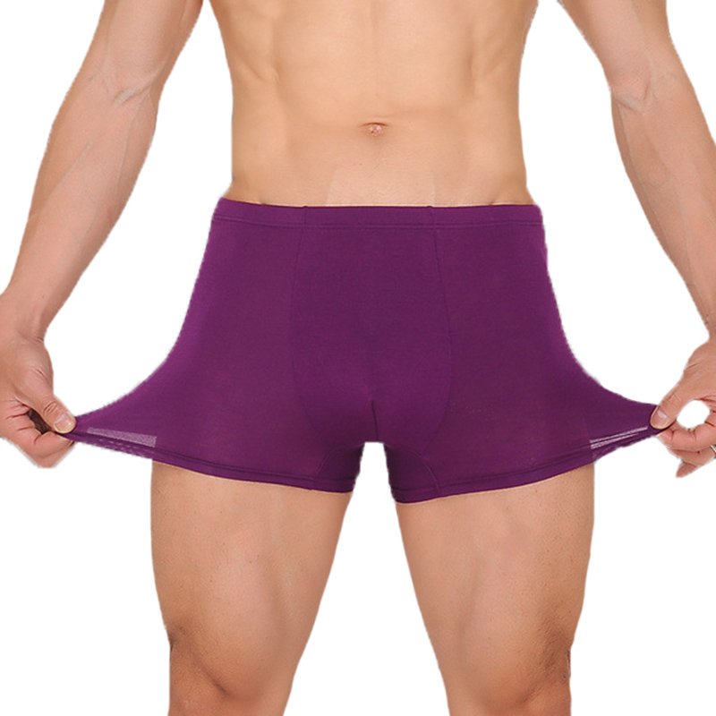 Men Breathable Boxer Bamboo Un - Women Accessories Store บทวิจารณ์และราคา