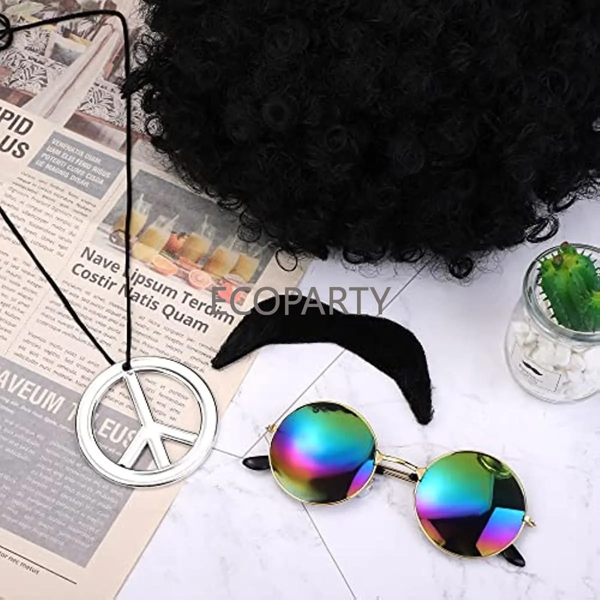 Hippie Costume Accessories 70s - Women'S Accessories In The 60S บทวิจารณ์และราคา