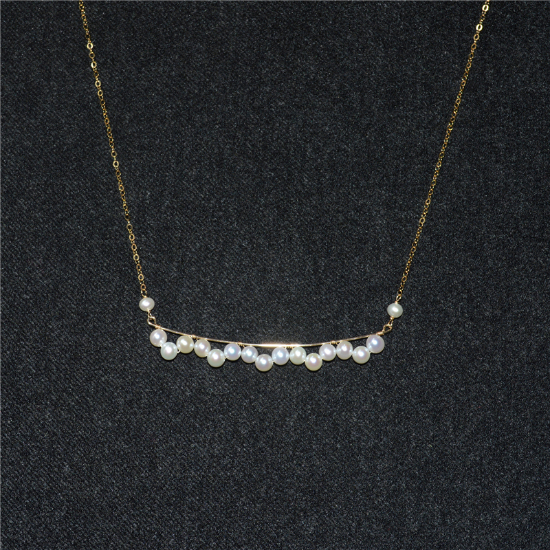 Lii Ji 14K Gold Filled Real Pe - Charm Necklace Dainty บทวิจารณ์และราคา