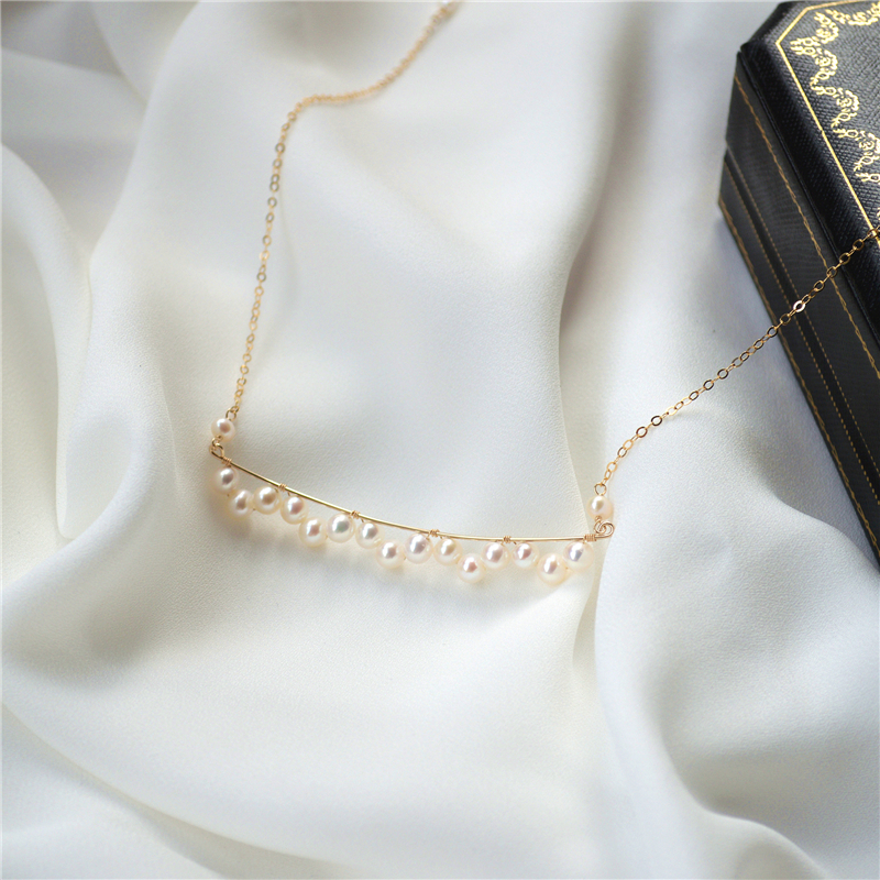 Lii Ji 14K Gold Filled Real Pe - Charm Necklace Dainty บทวิจารณ์และราคา