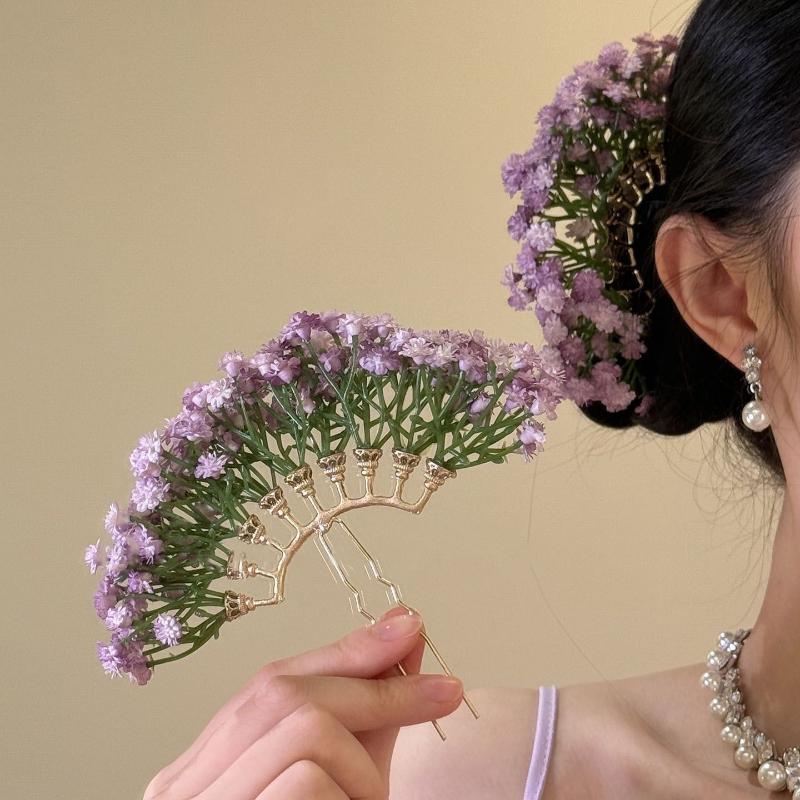 Artificial Flower Bridal Weddi - Women'S Formal Accessories บทวิจารณ์และราคา