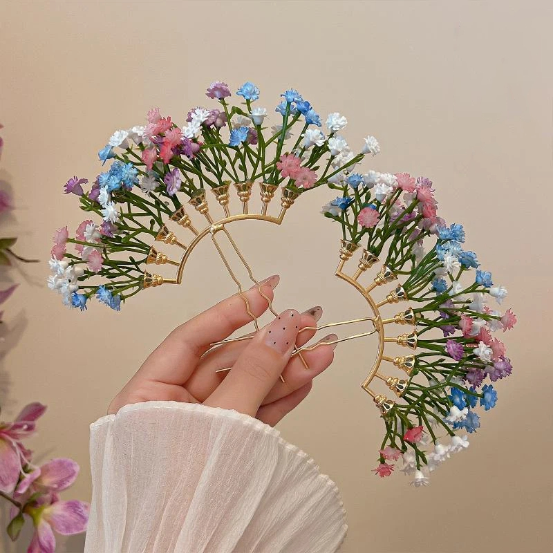 Artificial Flower Bridal Weddi - Women'S Formal Accessories บทวิจารณ์และราคา