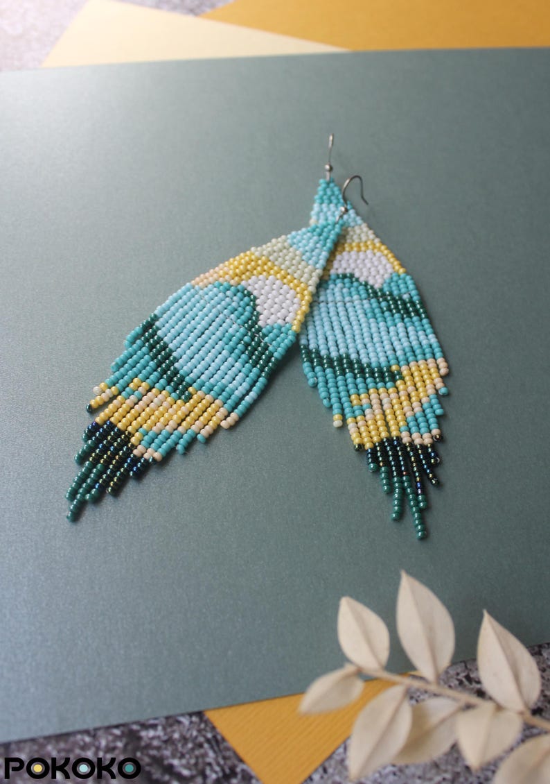 ZGMXR Rice bead earrings Tasse - Tassel Earrings Boho บทวิจารณ์และราคา
