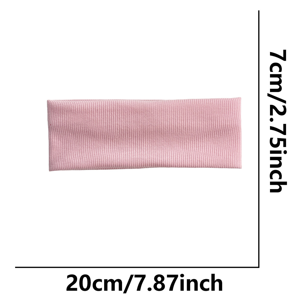 4pcs Wide ribbed elastic headb - Women'S Yoga Accessories บทวิจารณ์และราคา