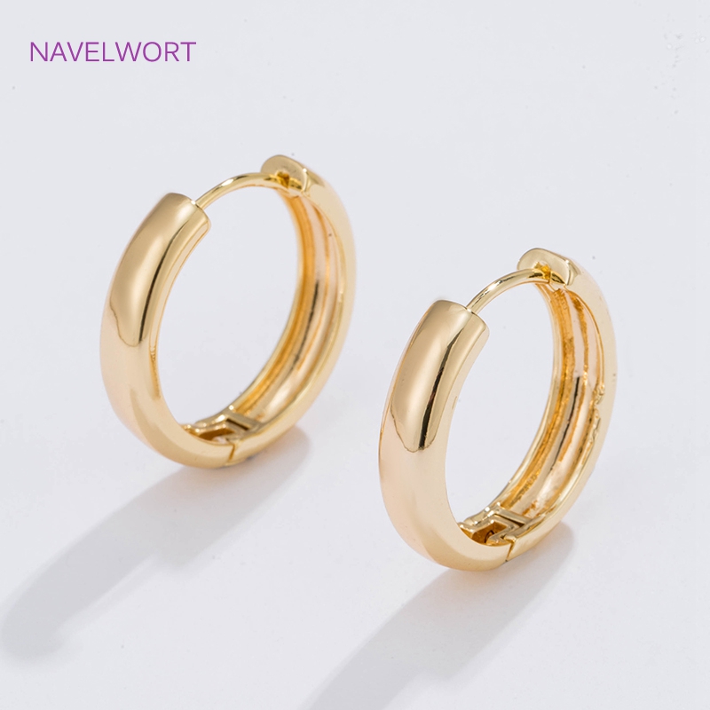 6 Sizes Gold Plated Circle Hoo - Women Accessories Gift Set บทวิจารณ์และราคา