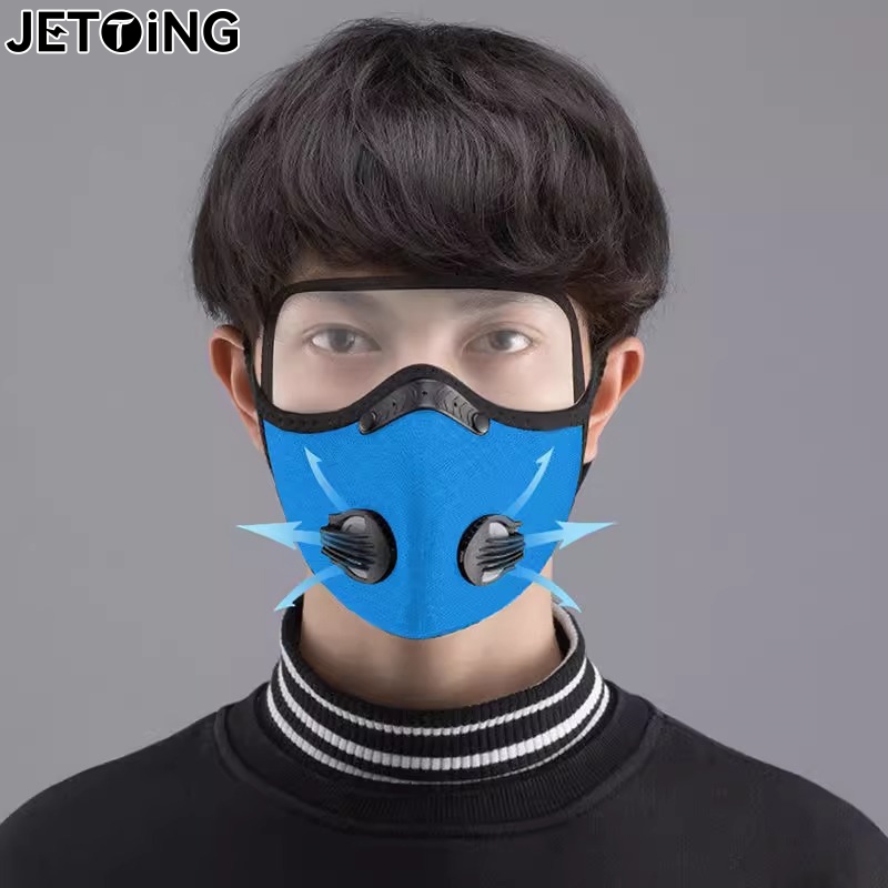 Cycling Face Mask With Filter  - Women Accessories Clearance บทวิจารณ์และราคา