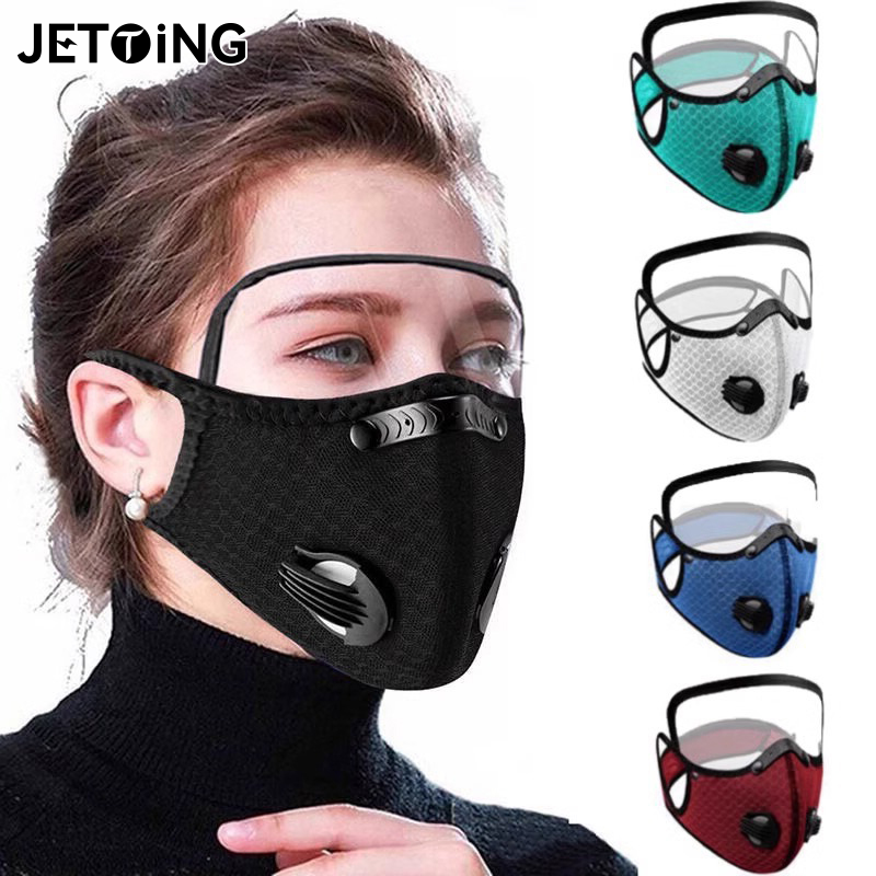Cycling Face Mask With Filter  - Women Accessories Clearance บทวิจารณ์และราคา
