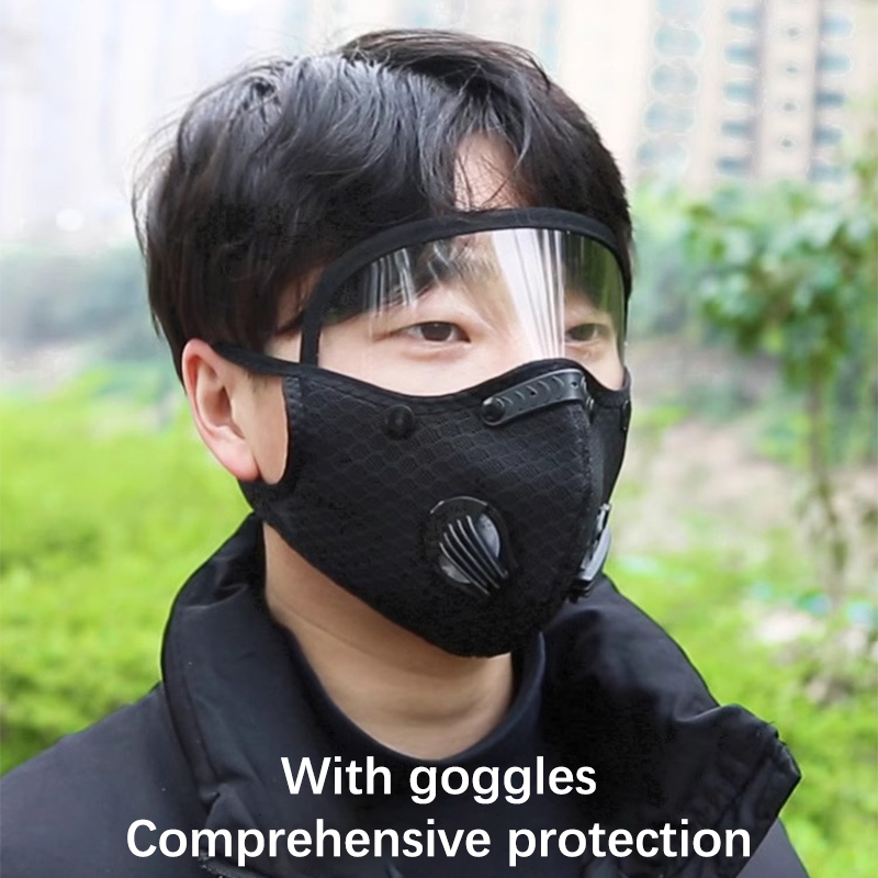 Cycling Face Mask With Filter  - Women Accessories Clearance บทวิจารณ์และราคา
