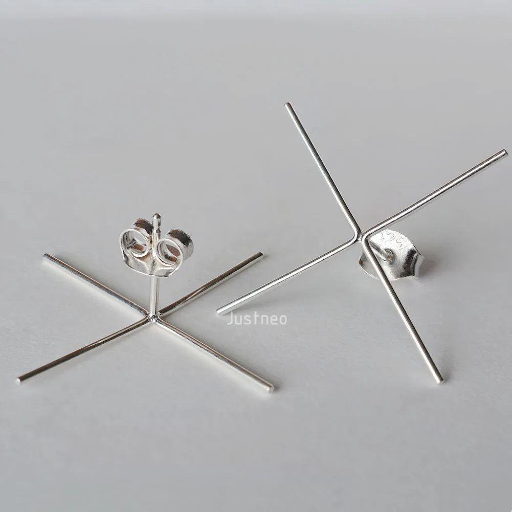 Solid 925 Sterling Silver Stud - Women Accessories Gift Set บทวิจารณ์และราคา