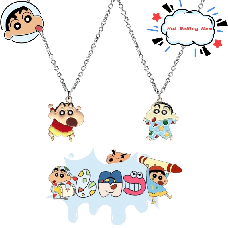 Crayon Shin-chan cartoon neckl - Women Accessories Gift Set บทวิจารณ์และราคา