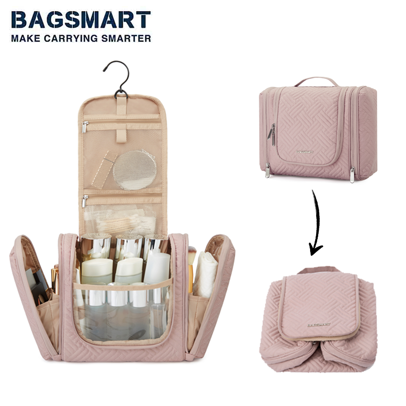 BAGSMART Travel Toiletry Bag f - Women Accessories List บทวิจารณ์และราคา