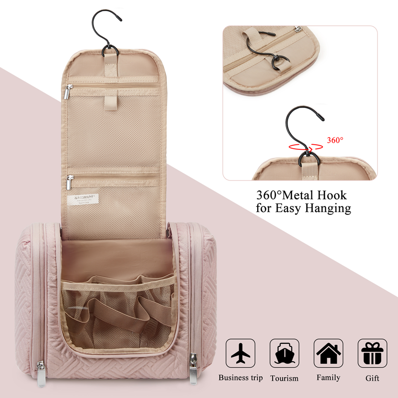 BAGSMART Travel Toiletry Bag f - Women Accessories List บทวิจารณ์และราคา