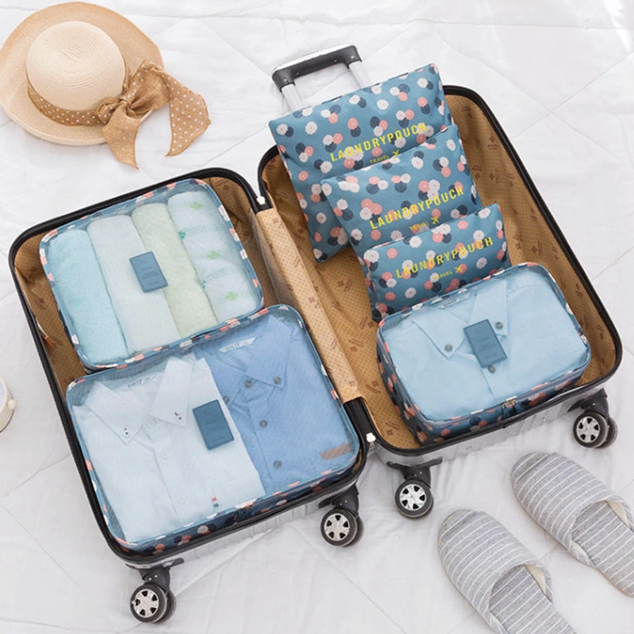 6pcs Travel Organizer Storage  - Women Accessories List บทวิจารณ์และราคา