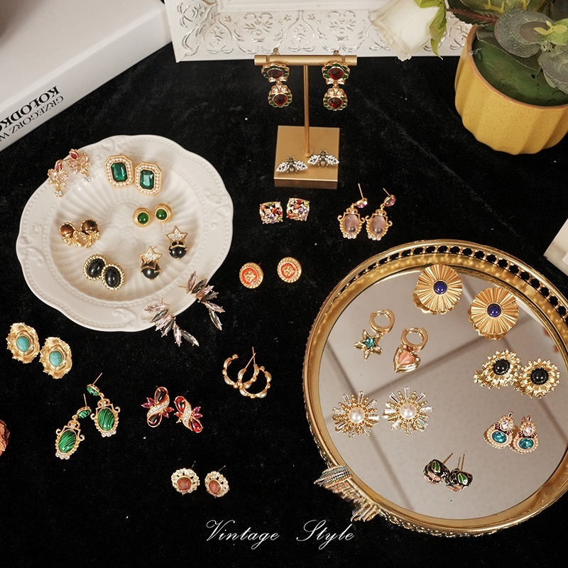 New Hot Vintage Retro Style Ea - Women Accessories Earrings บทวิจารณ์และราคา