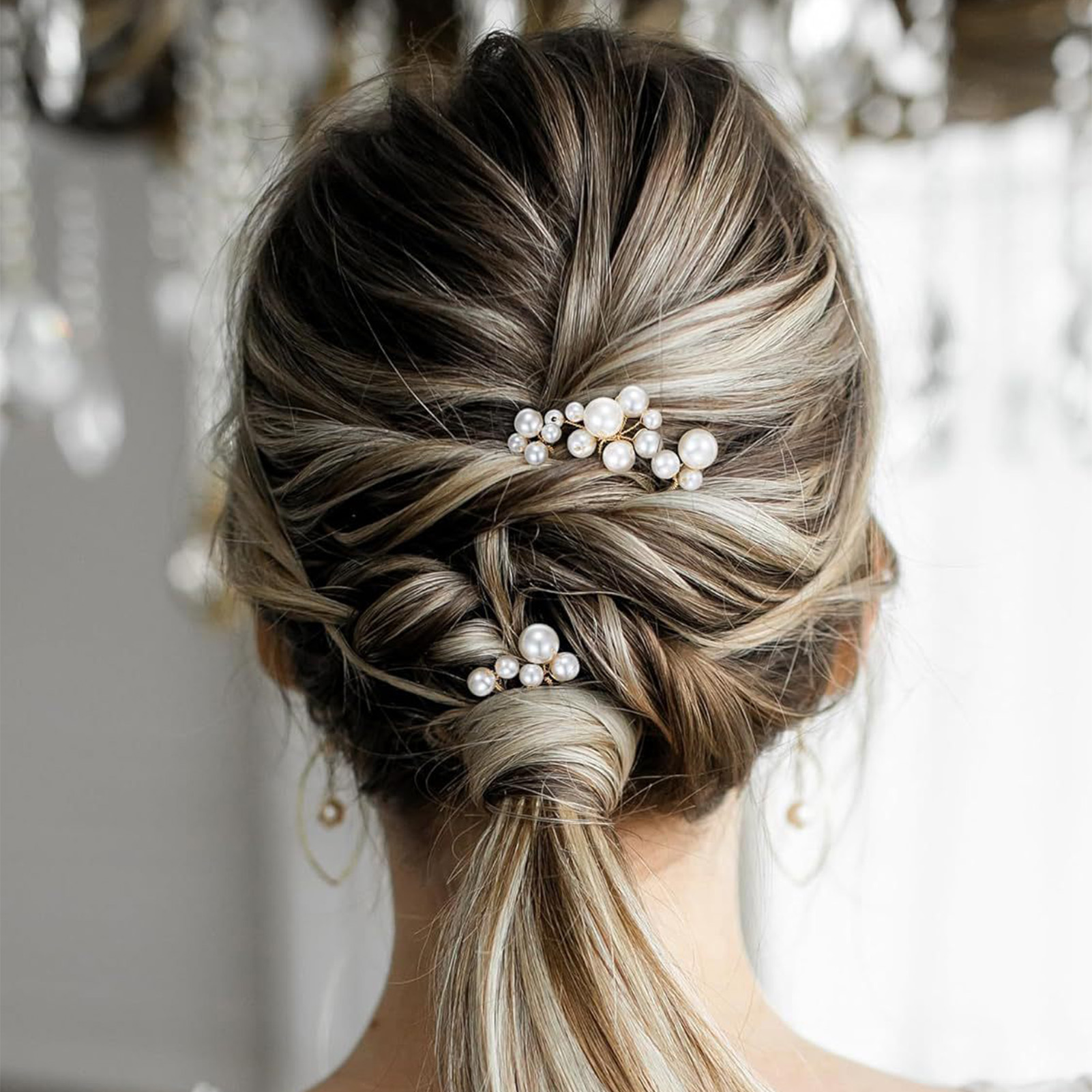 3pcs Bride Hairpin Trendy Hair - Women'S Formal Accessories บทวิจารณ์และราคา