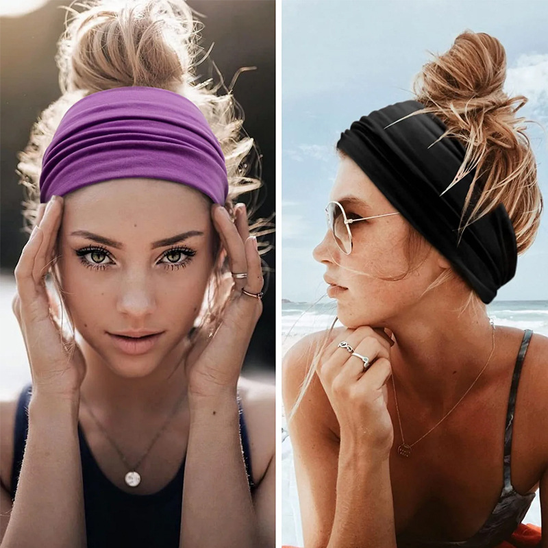 Sweatband for Men Women Elasti - Women'S Yoga Accessories บทวิจารณ์และราคา