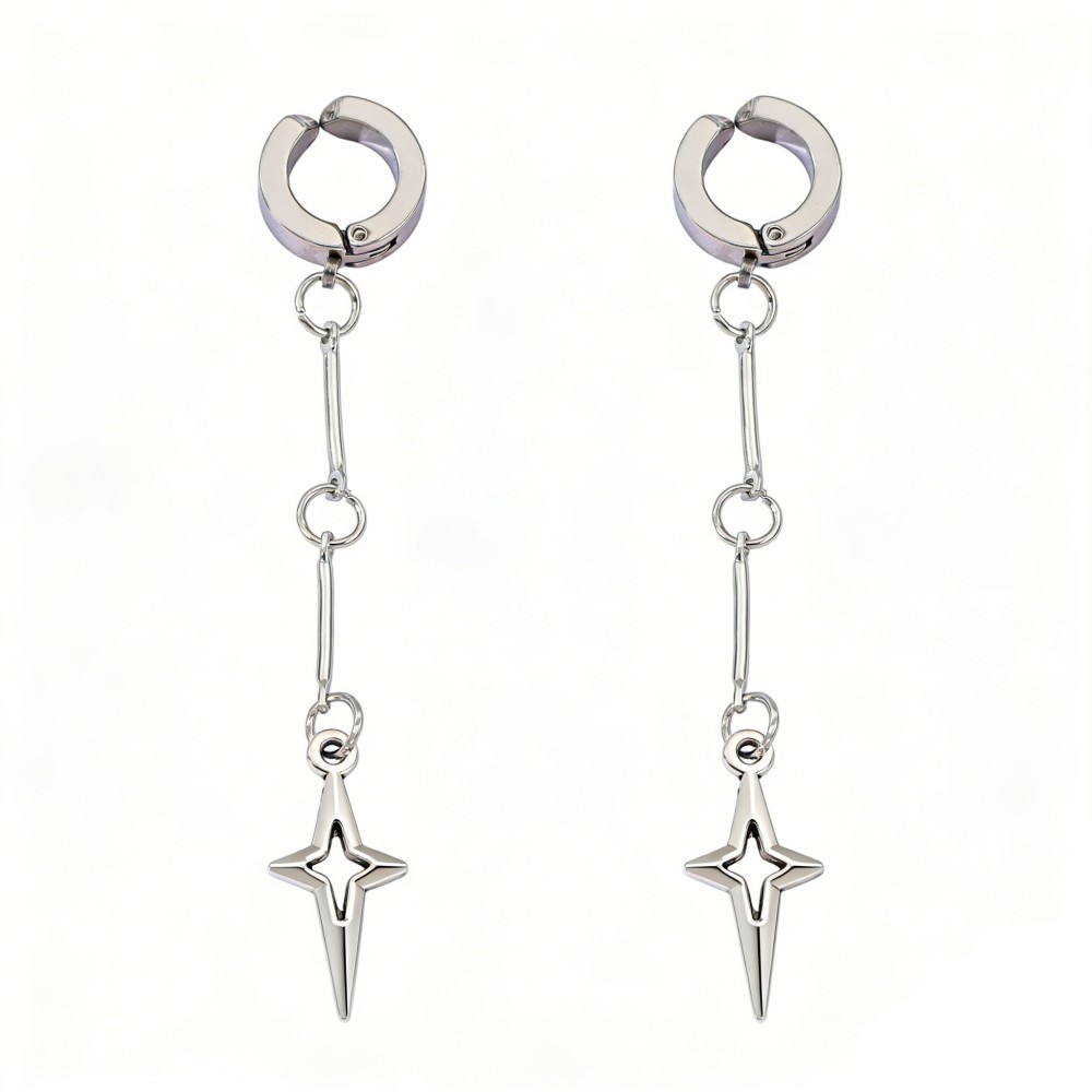 Gothic Jewelry Cross Star Drop - Women Accessories Dropshipping บทวิจารณ์และราคา