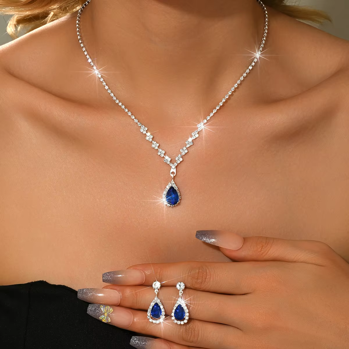Seaside vacation necklace, ear - Women Accessories Store บทวิจารณ์และราคา