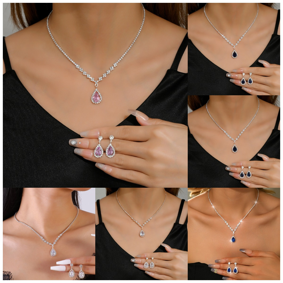 Seaside vacation necklace, ear - Women Accessories Store บทวิจารณ์และราคา