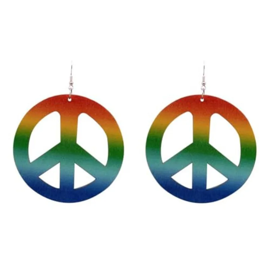 Hippie Colorful Love Peace Sig - Women'S Accessories In The 60S บทวิจารณ์และราคา