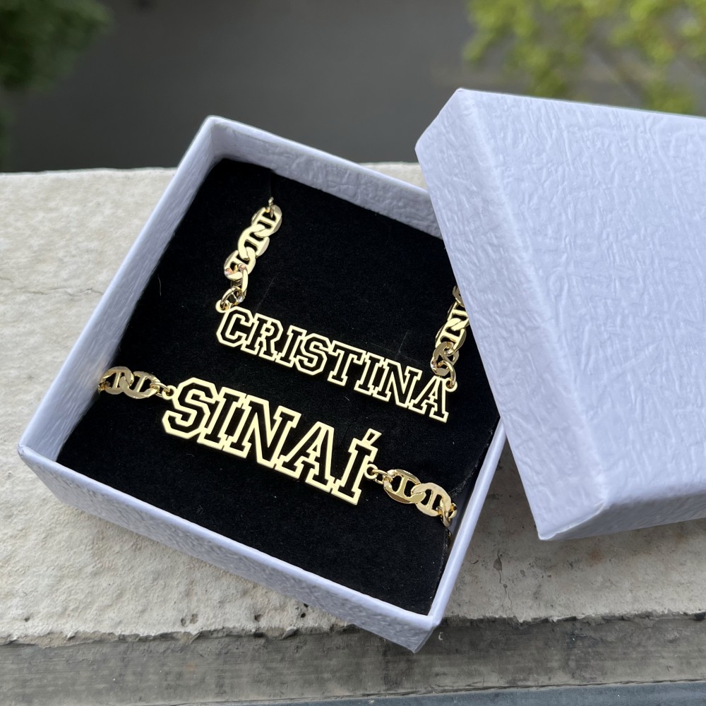 DUOYING Custom Name Hollow Nec - Women Accessories Gift Set บทวิจารณ์และราคา