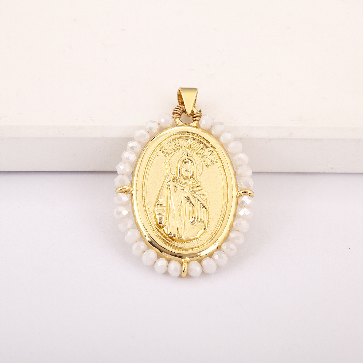 Retro Religion Sun Judas Oval  - Women Juda Accessories บทวิจารณ์และราคา
