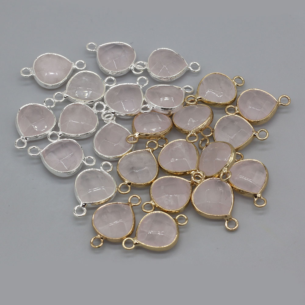 2pcs Natural Stone Connectors  - Women Accessories Dropshipping บทวิจารณ์และราคา