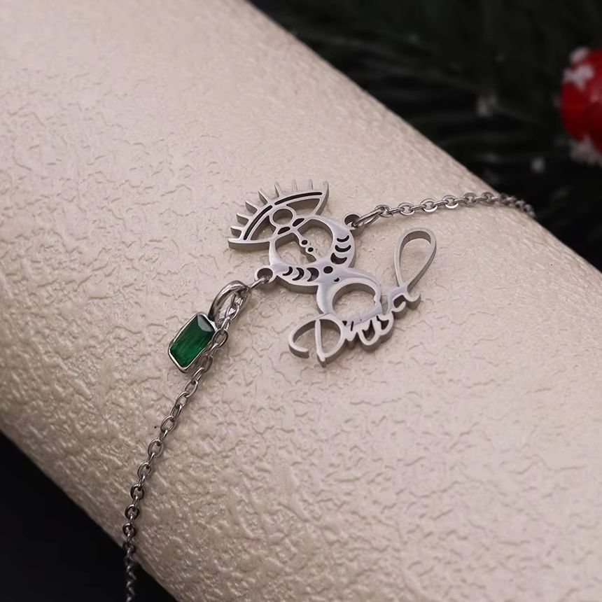 Todorova Custom Name Evil Eye  - Evil Eye Bracelet บทวิจารณ์และราคา