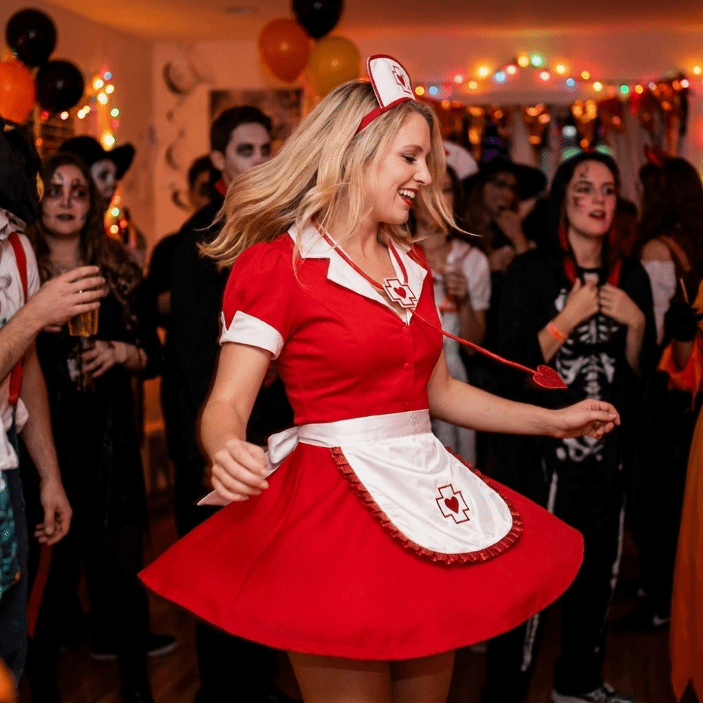 Halloween Nurse Costume Access - Women Accessories Store บทวิจารณ์และราคา