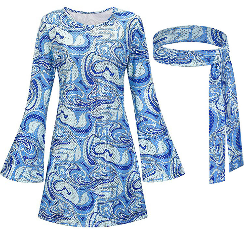Women 60S 70S Floral Disco Dre - Women'S Accessories In The 60S บทวิจารณ์และราคา