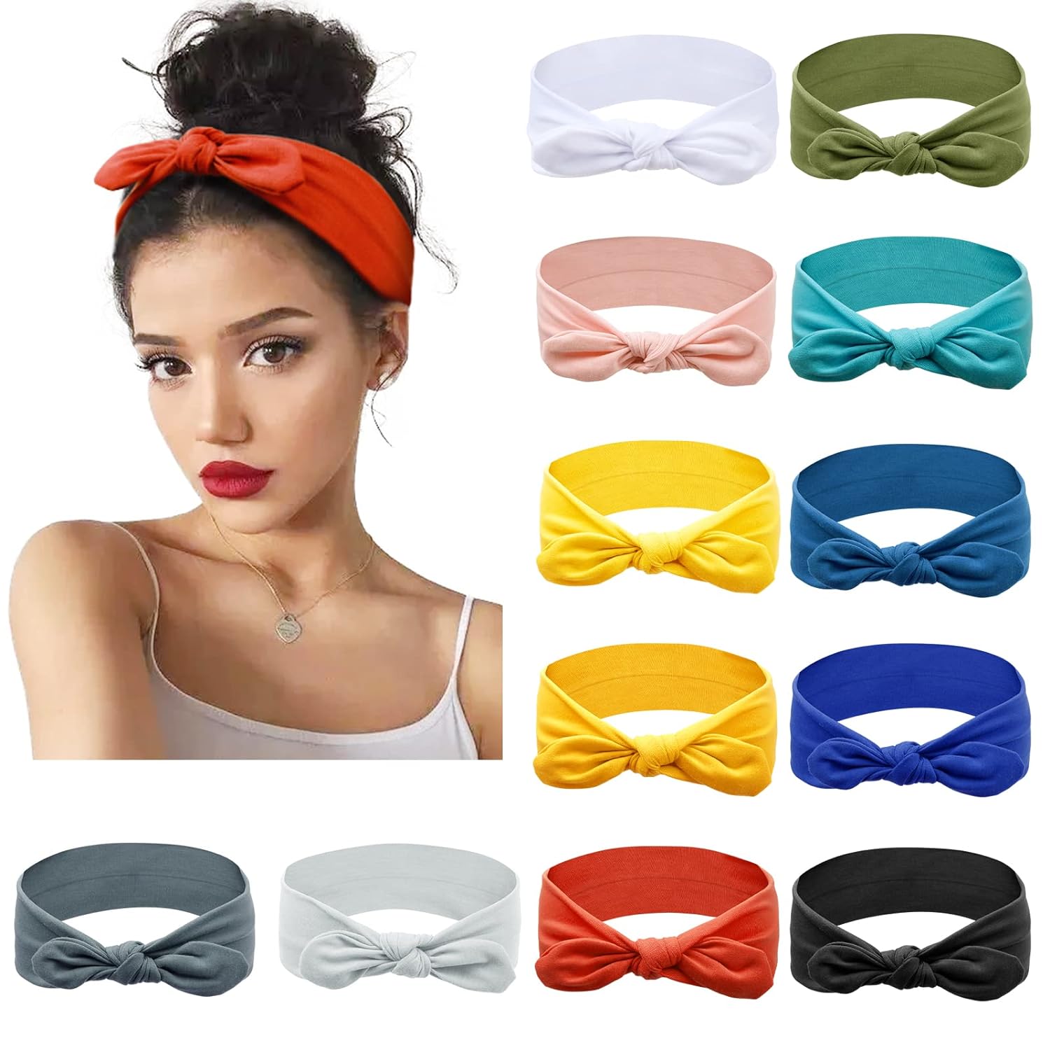 Cute Rabbit Ear Headbands for  - Women'S Yoga Accessories บทวิจารณ์และราคา